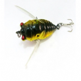 1kpl Cicada Minnow -kalastusuhe Hard Tackle Bait Kalastuskoukku Bass Crankbaits Hook