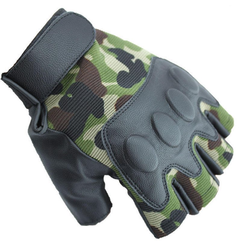 1pari Kaload Outdoor Tactical Glove Urheilu Kiipeily Pyöräily Fitness Liukumattomat Käsineet Puolisormikäsineet