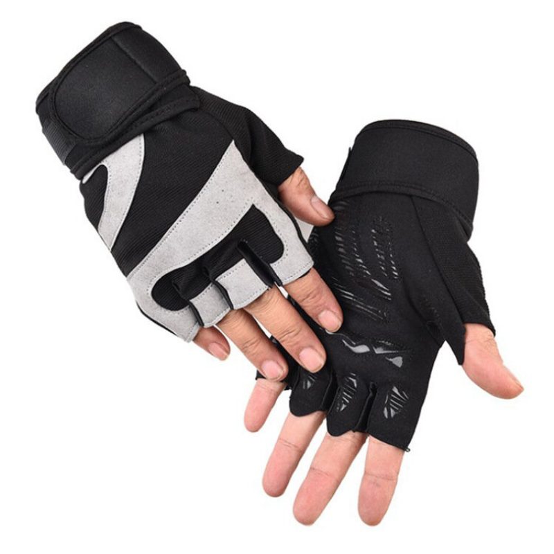 1pari Kaload Tactical Glove Pyöräily Puolisormi Unisex Käsineet Silikoni Liukumaton Hengittävä Fitness