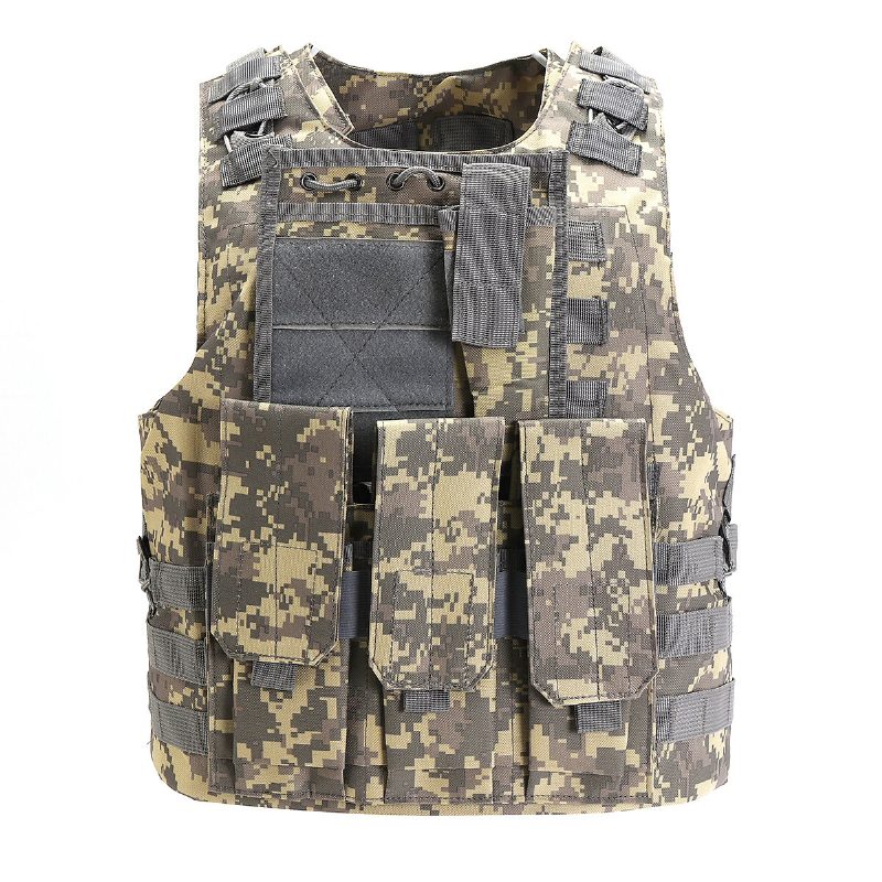 600d Nylon Plate Carrier Tactical Vest Outdoor Metsästyksen Suojaava Säädettävä Liivi Taistelutarvikkeille