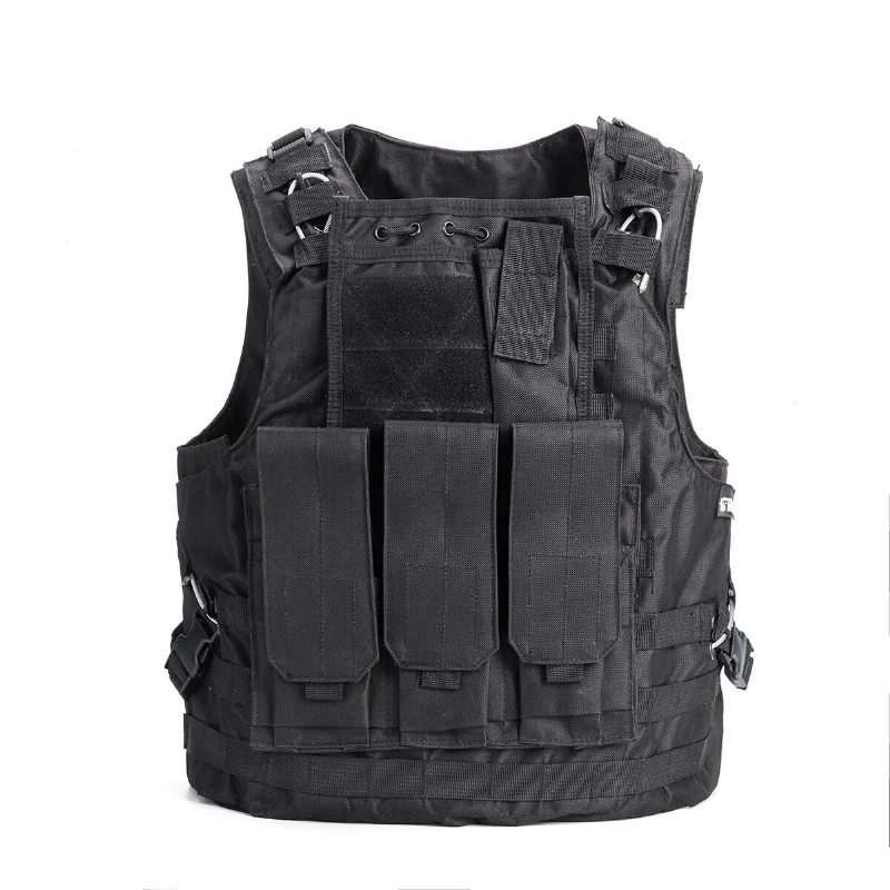 600d Nylon Plate Carrier Tactical Vest Outdoor Metsästyksen Suojaava Säädettävä Liivi Taistelutarvikkeille