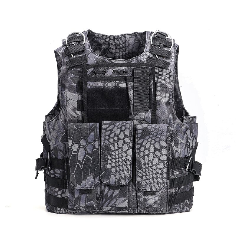 600d Nylon Plate Carrier Tactical Vest Outdoor Metsästyksen Suojaava Säädettävä Liivi Taistelutarvikkeille