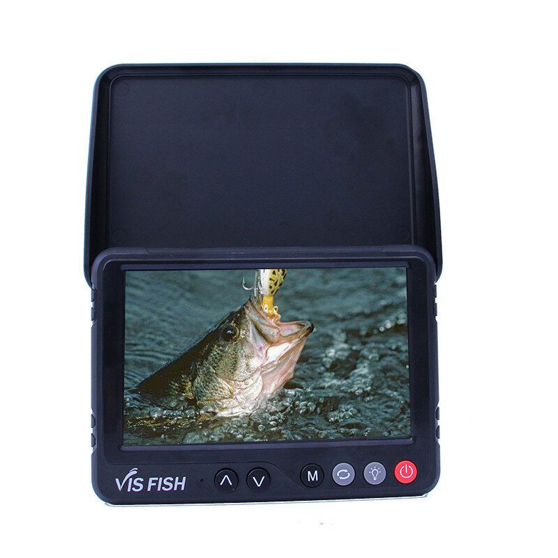 Ahd Fishing Finder 5 Tuuman Näyttö 220° Night Vision Infrapuna Vedenalainen Kamera 30m Line Ice Sea River Lake Kalastusvälineet