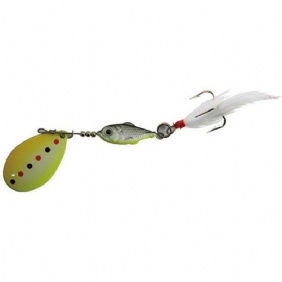 Alkuperäinen Abu Garcia H-borye 7g 12g Spoon Fishing Lure Spinner -syötti Treble Hookilla Ja Featherilla