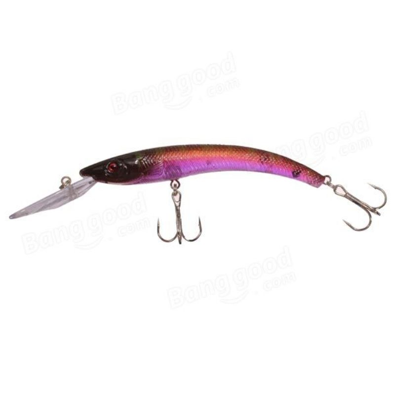 Bassokalastusuistimet Sukellus Crankbaits Minnow Treble Hooks -syötit 15.5 cm