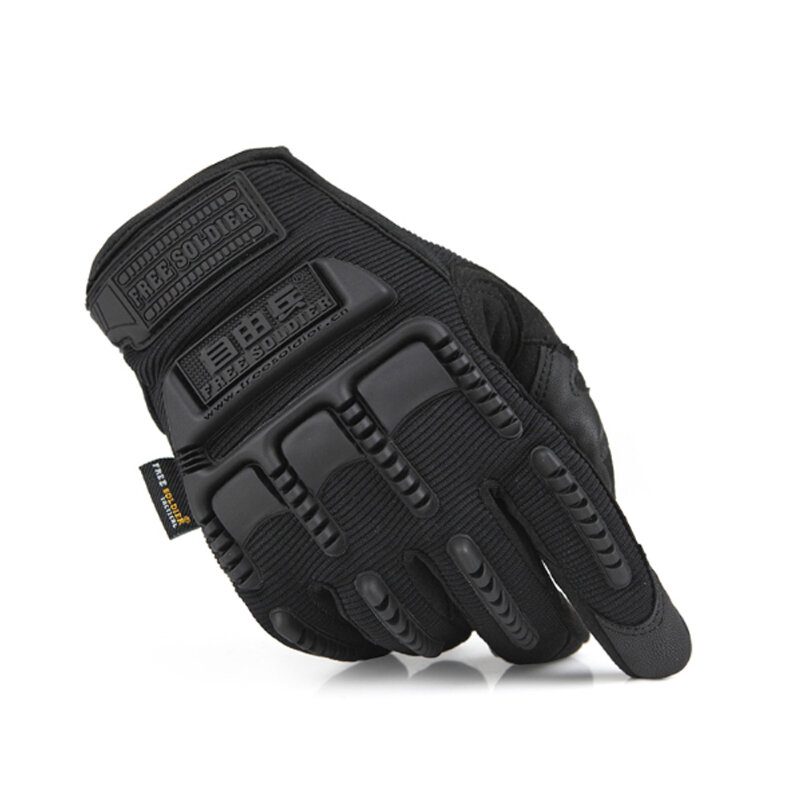 Free Soldier Tactical Full Finger Glove Liukastumista Estävät Käsineet Elastiset Ulkourheiluun Pyöräilyyn Ratsastus Metsästykseen