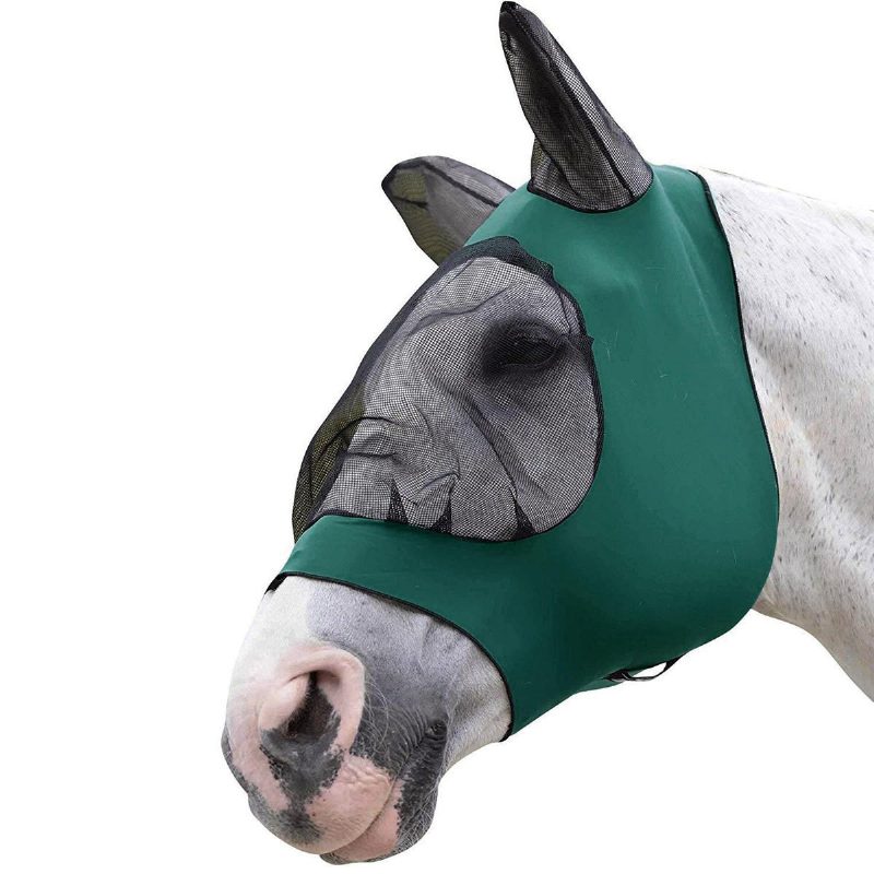 Full Face Anti Uv Fly Horse Mask Korvasuojus Armor Mesh