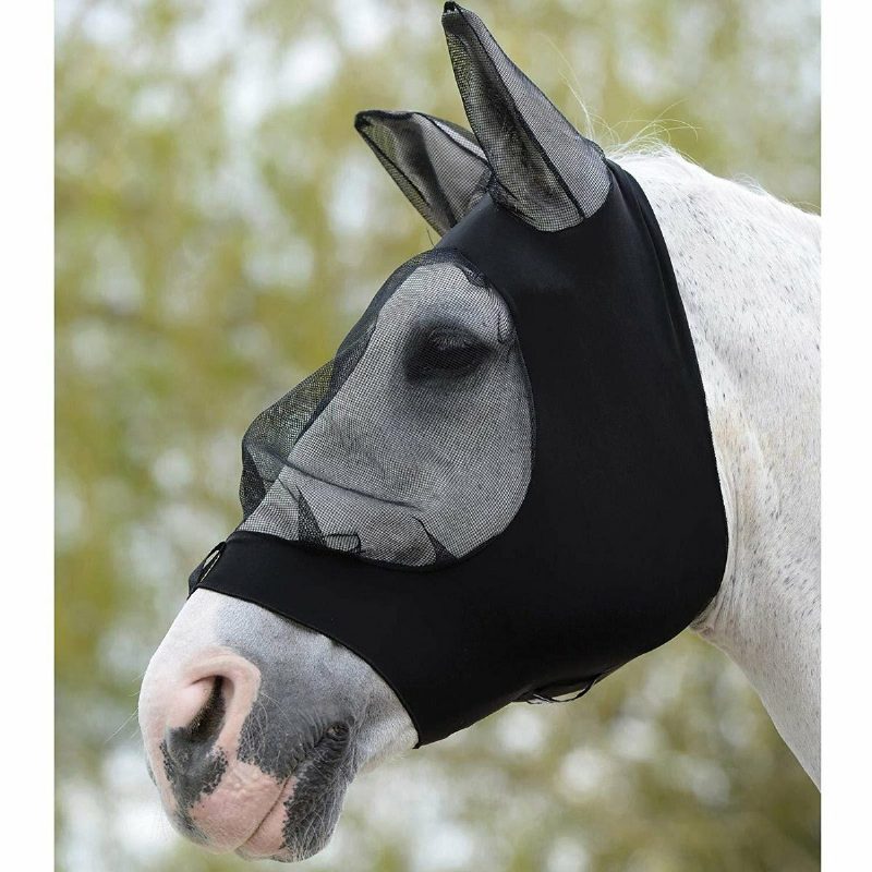 Full Face Anti Uv Fly Horse Mask Korvasuojus Armor Mesh