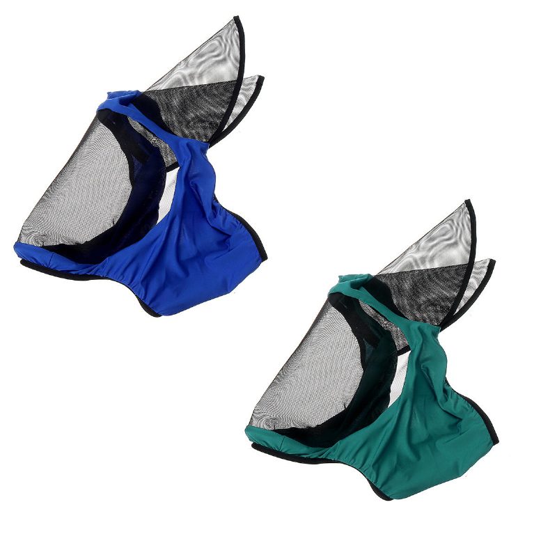 Full Face Anti Uv Fly Horse Mask Korvasuojus Armor Mesh