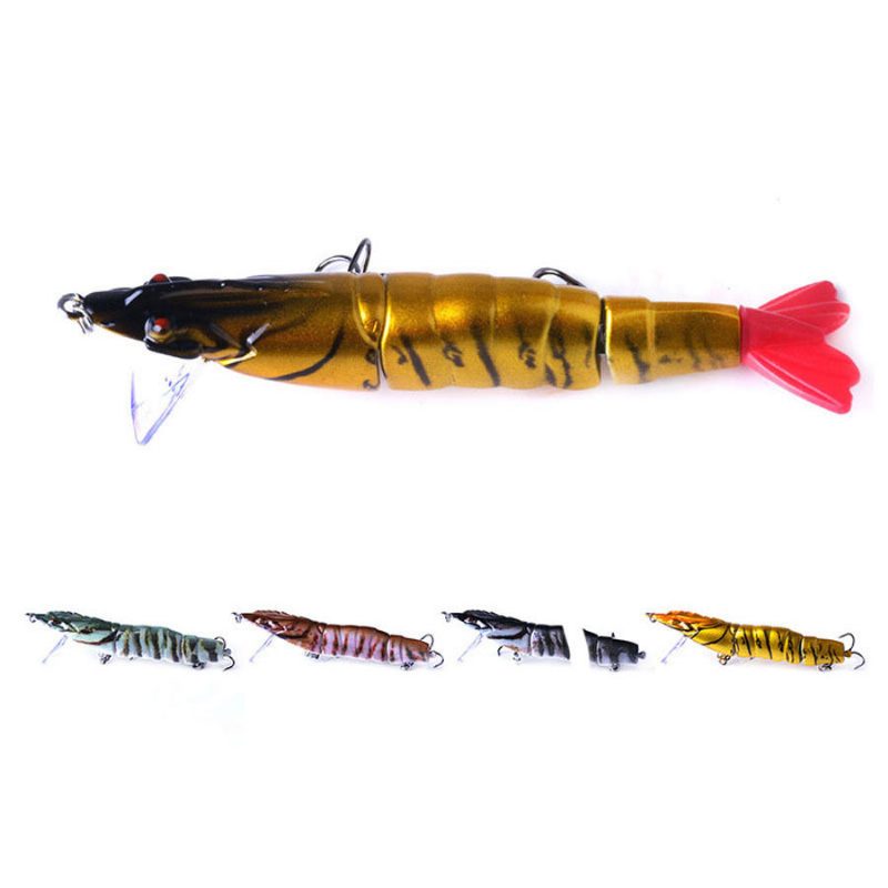 Jm013a 1kpl 11cm/16.7g 3-osainen Katkarapuviehe Minnow-viehe Keinotekoinen Kova Syötti