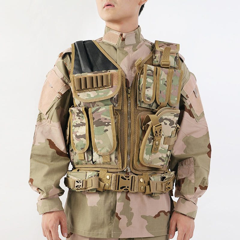 Kaload 19 Coumouflage Military Tactical Vest Molle Combat Cs Assault Suojaliivi