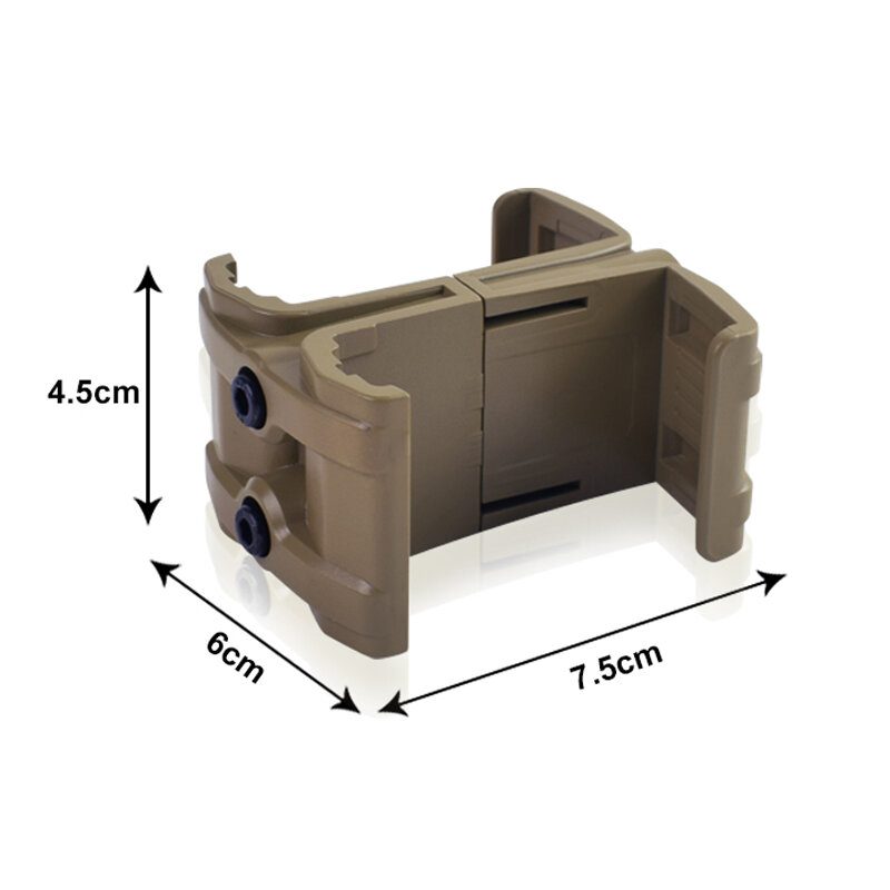 Magazine Coupler Link Clip Pussi Mag Speed Loader Rinnakkaisliitin Ak/m4/pmag Outdoor Huntingiin