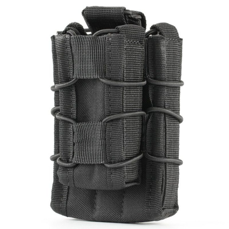 Molle Nylon Open Top Kaksikerroksinen Kalastuskassi