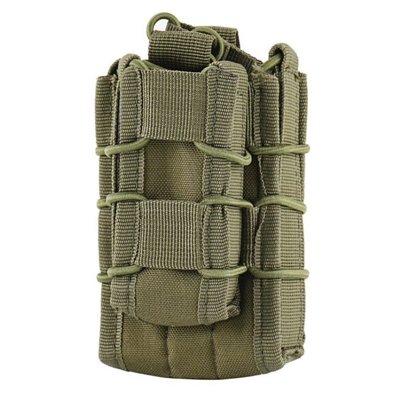 Molle Nylon Open Top Kaksikerroksinen Kalastuskassi