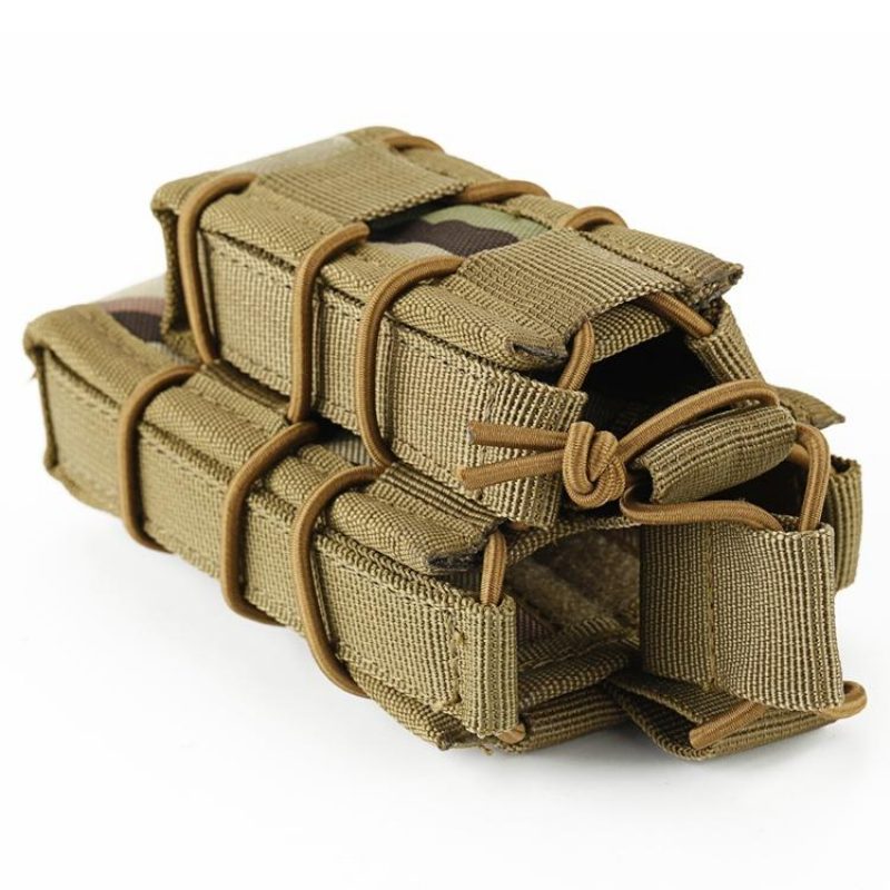 Molle Nylon Open Top Kaksikerroksinen Kalastuskassi