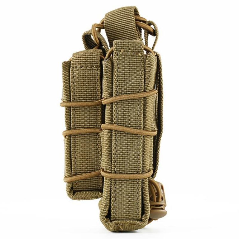 Molle Nylon Open Top Kaksikerroksinen Kalastuskassi