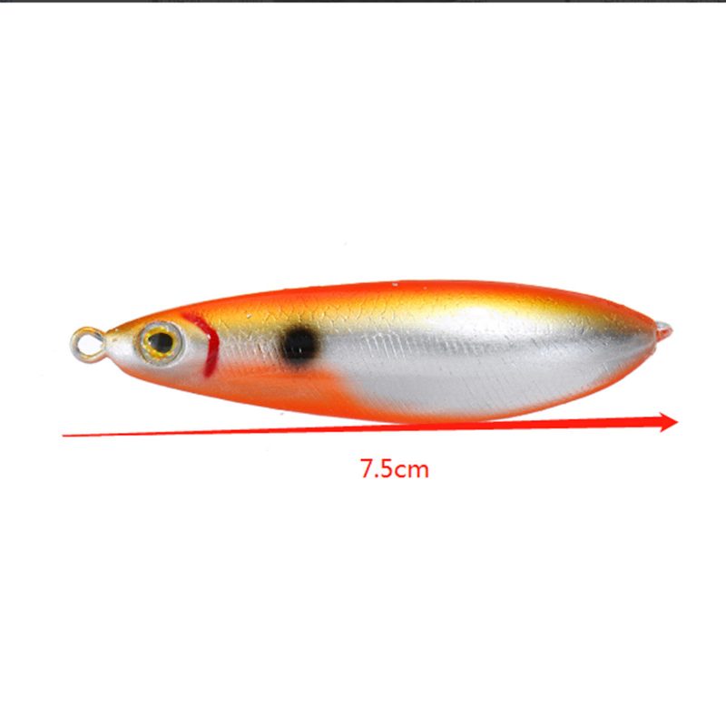 Rikkaruohoton Kalastusuhe 7.5cm 20g Eri Värejä