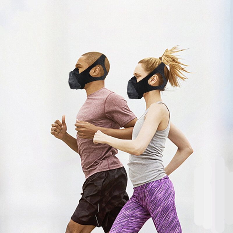 Running Fitness Mask For Work Harjoittelu Happi High Altitude 6 Levels Air Flow