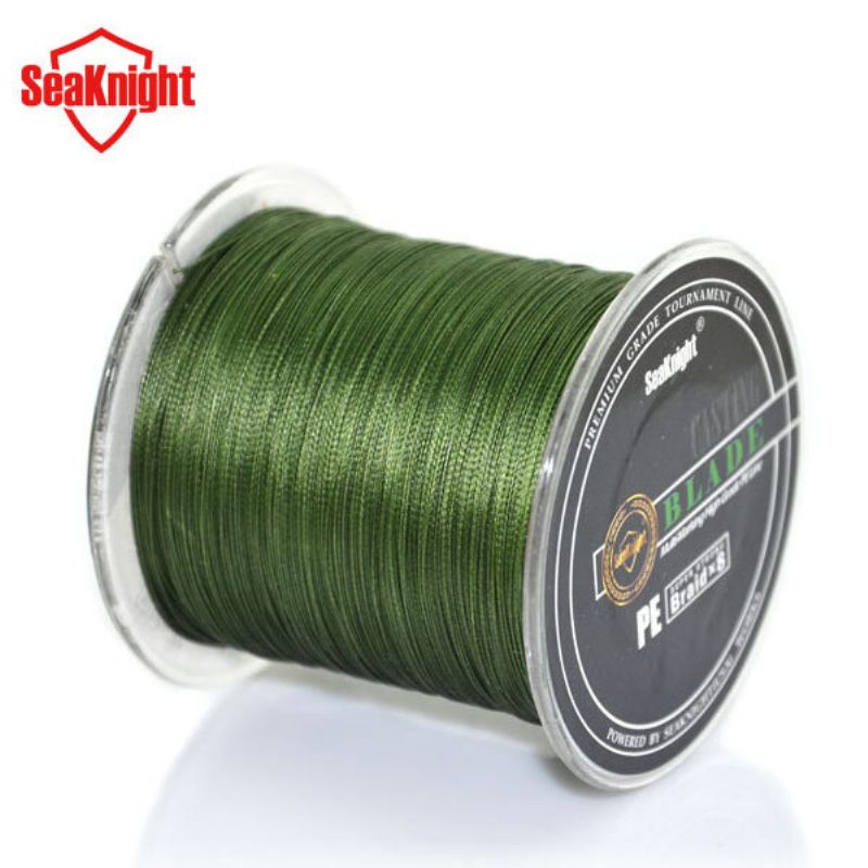 Seaknight Brand 500m Super Strong 8 Weaves 8 Strand Pe Punottu Siima