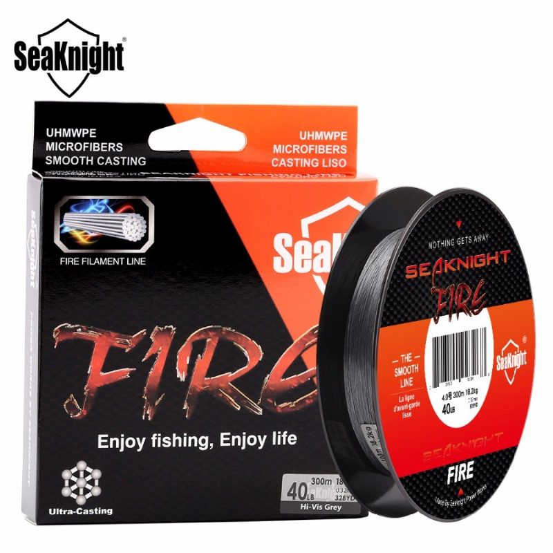 Seaknight Fire Siima 300m Filament Smooth Super Pe Tulisiima Kelluva