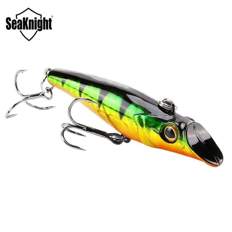 Seaknight Sk015 1kpl 19g 75mm Uppoava Kalastusuistimen Kynä 3d Eyes Simulation Skin Hard Fish Syötit