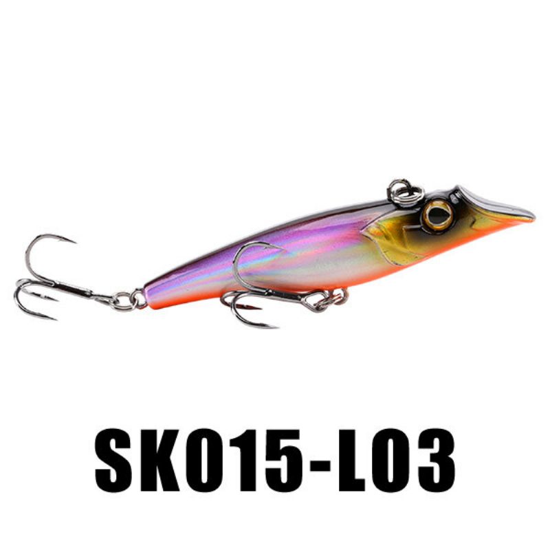 Seaknight Sk015 1kpl 19g 75mm Uppoava Kalastusuistimen Kynä 3d Eyes Simulation Skin Hard Fish Syötit