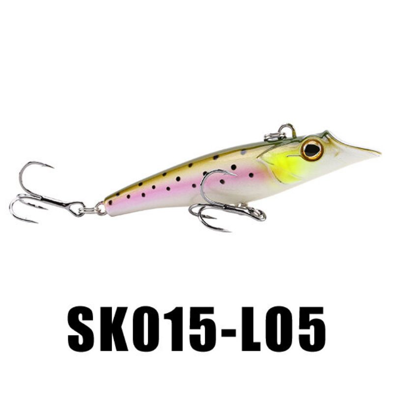 Seaknight Sk015 1kpl 19g 75mm Uppoava Kalastusuistimen Kynä 3d Eyes Simulation Skin Hard Fish Syötit