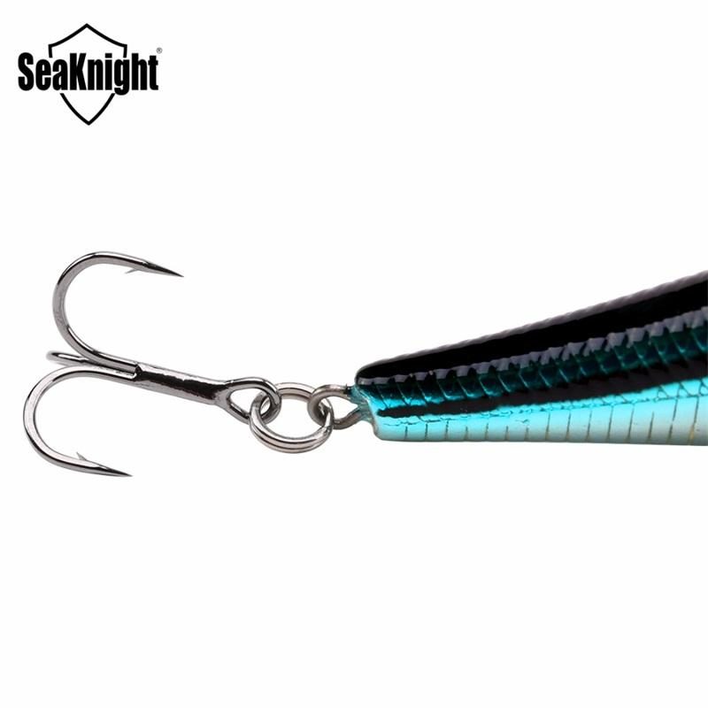 Seaknight Sk022 1kpl 9g 80mm 0-1.5m Syvyys Minnow -kalastusuhe Bkk Koukut Kalastussyötit