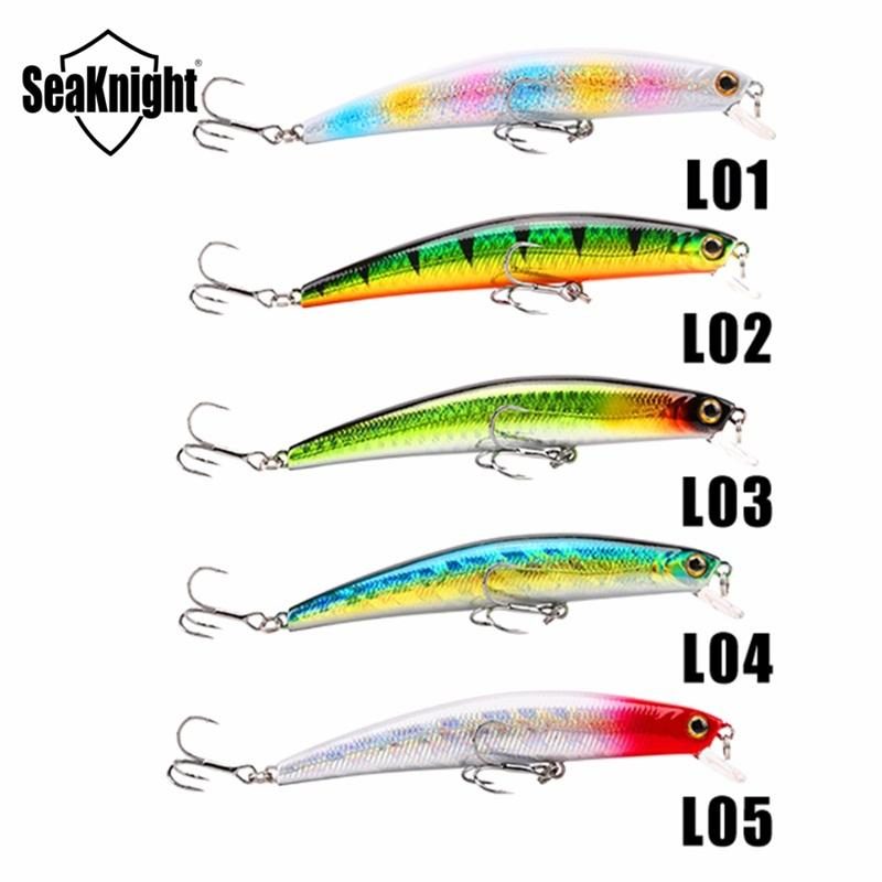 Seaknight Sk025 Minnow 1kpl 11g 100mm 0-0.5m Syvyyskalastusuhe Makean Veden Kalastukseen Kova Syötti