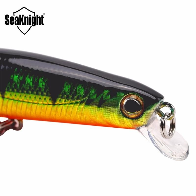 Seaknight Sk025 Minnow 1kpl 11g 100mm 0-0.5m Syvyyskalastusuhe Makean Veden Kalastukseen Kova Syötti