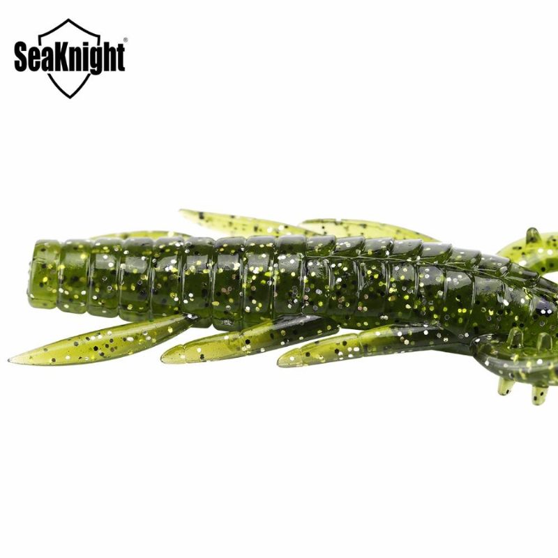 Seaknight Sl019 6kpl 10g 101.5mm/4'' Pehmeä Kalastussyötti Heiluva Häntä