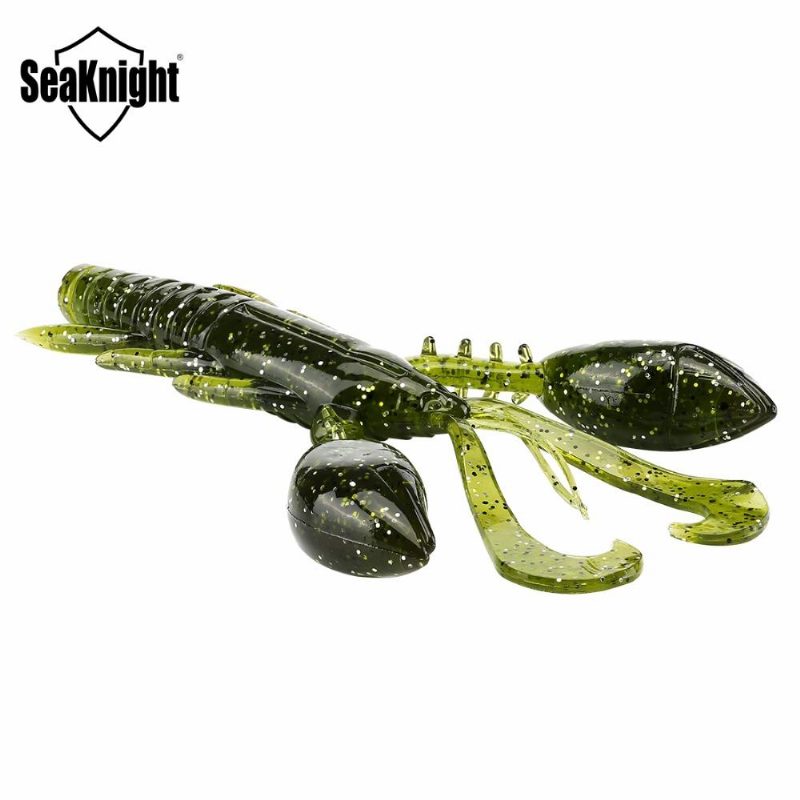 Seaknight Sl019 6kpl 10g 101.5mm/4'' Pehmeä Kalastussyötti Heiluva Häntä