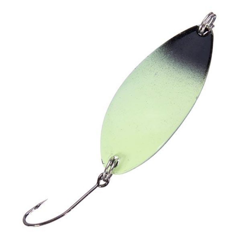 Sequins Lure Bait Luminous Single Hook Spoon Metal Fishing