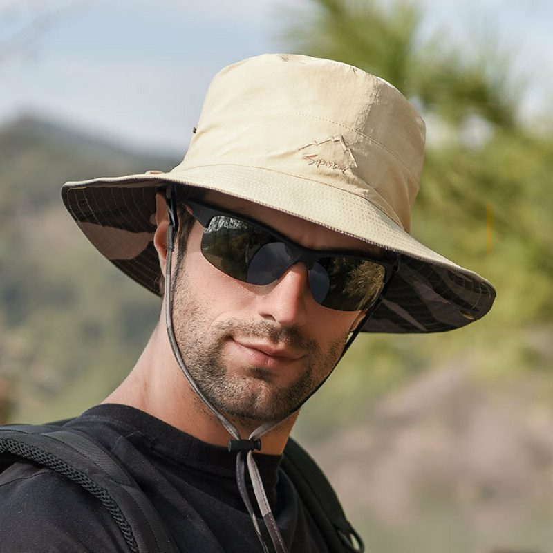 Tactical Cap Outdoor Kauhahattu Taitettava Kannettava Vaellus Kiipeily Auringonsuoja Floppy Hat