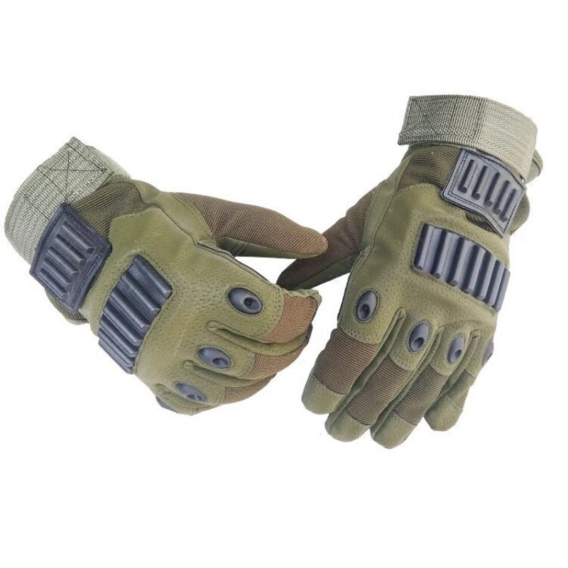 Tactical Full Finger Glove Outdoor Metsästys Urheilu Pyöräily Liukumaton Käsineet