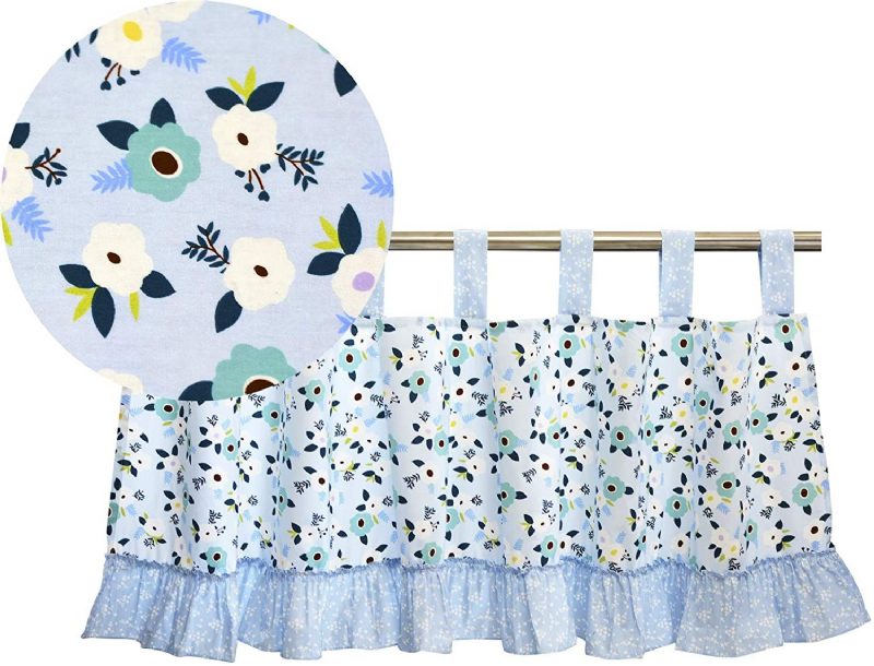 100 % Puuvillaa Lastenhuoneen Vuodevaatteet Tytöille Maalaistalo Kukkasänky Setti Purppura Sininen Petunia Print Baby Shower Lahja