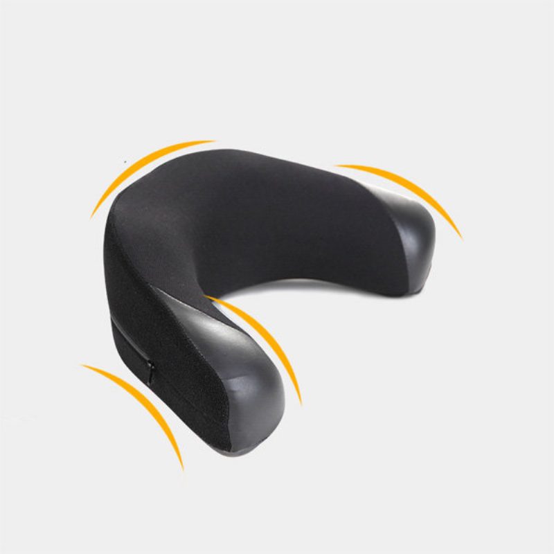 Ideashow Black Neck Suojaava U-muotoinen Tyyny Lentokone Autotoimisto Nap Pillow Matkatyyny