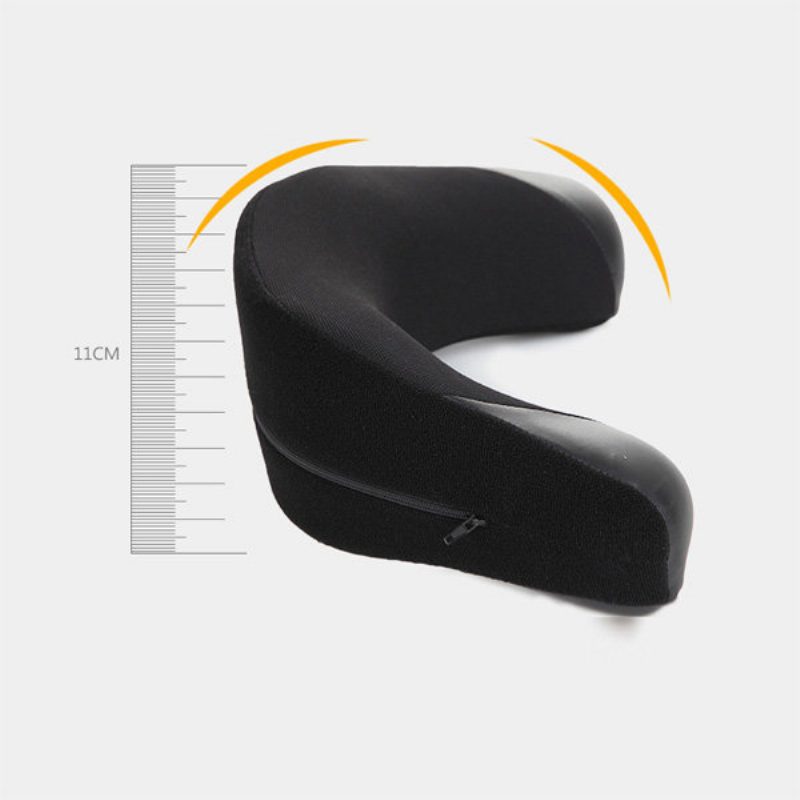 Ideashow Black Neck Suojaava U-muotoinen Tyyny Lentokone Autotoimisto Nap Pillow Matkatyyny