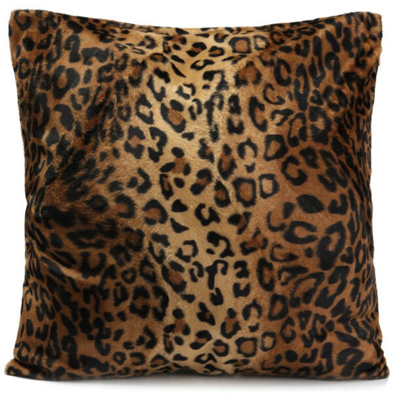 Leopard Animal Print Pattern Tyynynpäällinen Sohva Vyötärö Kodinsisustus