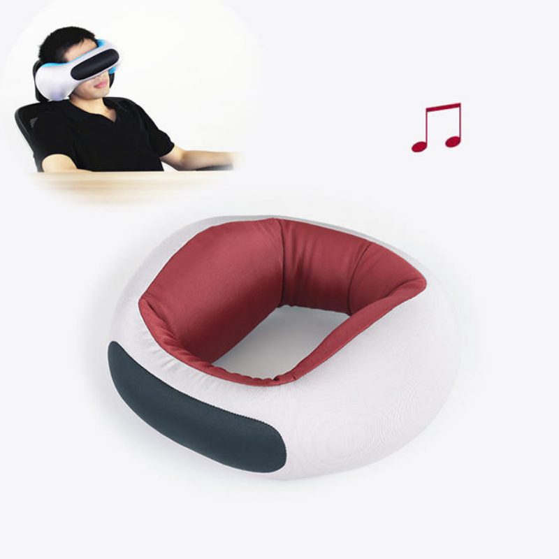 Loop Rengasmainen Langaton Bluetooth Music Earphone Travel Nap Pillow Kaula Suojatyyny