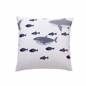 Nautical Ocean Shark -teemalla Koristeellinen Tyynynpäällinen 18 X 18 1-osainen