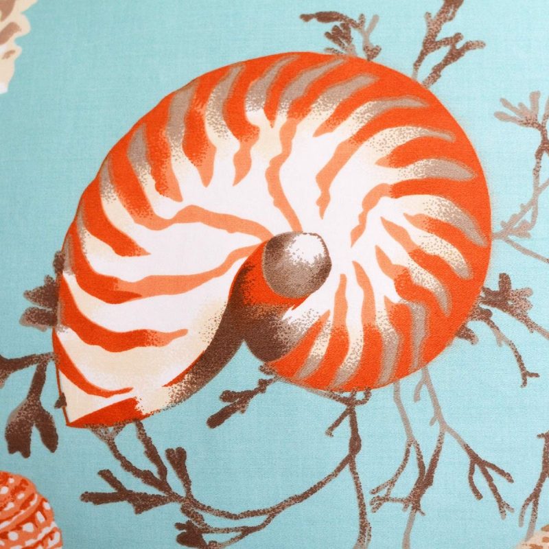 Nautical Seashells Kuviollinen Ristiselän Tyynynpäällinen 12" X 20" 1-osainen