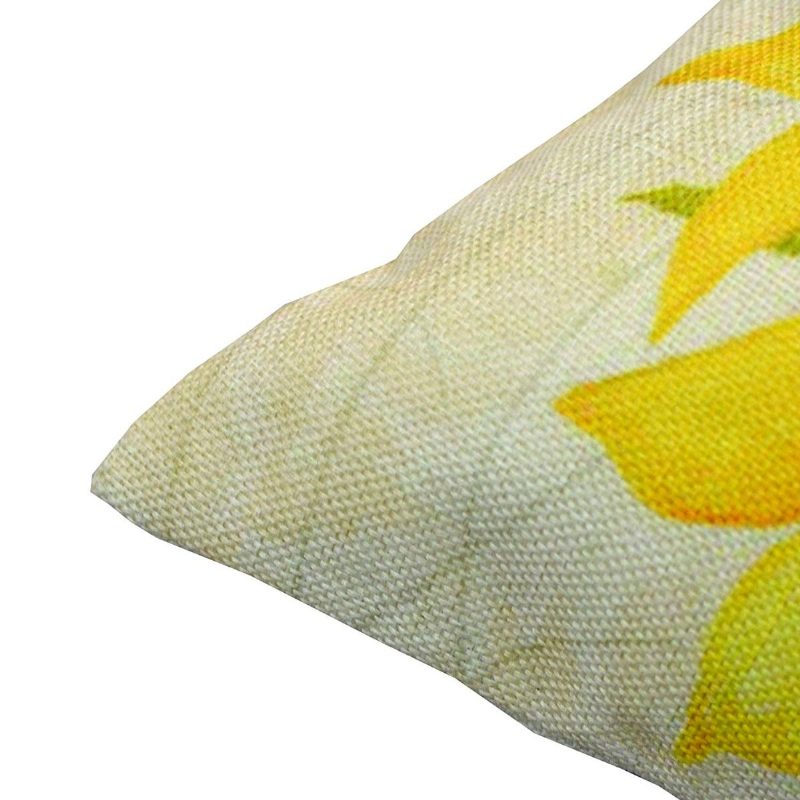 Tyynynpäällinen Pellava Puuvilla Koristetyynyliina Kotisohva Tyynysetti 2-pack (18x18 Tuumaa)