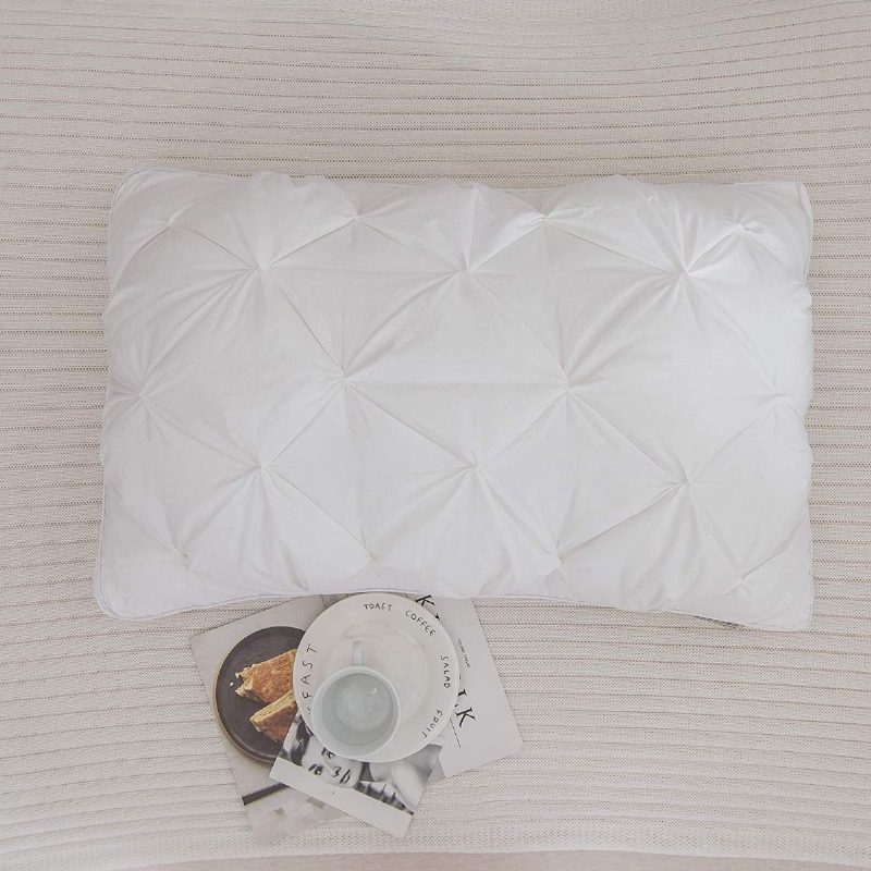 Valkoinen Sänky Tyyny Nukkumiseen 5 Tähden Hotellikokoelma Perfect Sleeping Pillow Super Pehmeä Mukava Säädettävä Hypoallergeeninen