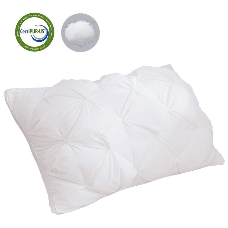 Valkoinen Sänky Tyyny Nukkumiseen 5 Tähden Hotellikokoelma Perfect Sleeping Pillow Super Pehmeä Mukava Säädettävä Hypoallergeeninen