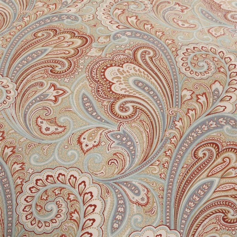 Ylellinen Ja Elegantti Kotikokoelma 800-lankaiset Vuodevaatteet Setit 3-osainen Kultainen Paisley Print Pussilakanasetti 100 % Mukavaa Ja Kestävää Egyptiläistä Puuvillaa