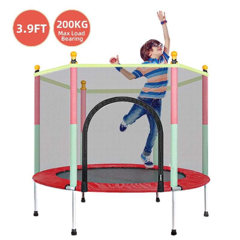 \u3010eu Direct\u3011round Home Indoor Trampoliini Lapsi Leikkii Hyppysängyssä Lapset Aikuiset Fitness Harjoitusvälineet Koteloalusta