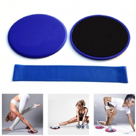 3 Kpl Fitness Core Sliders Pad Resisters Bands Set Liukumaton Liuku Sport Jooga Mats