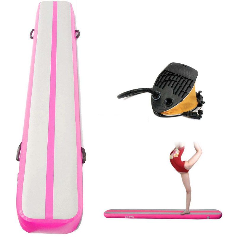 40 cm * 5 M * 10 cm Puhallettava Ilmatasapainopalkki Harjoitusmatto Air Tumbling Track Gym -matto