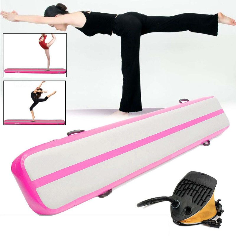 40 cm * 5 M * 10 cm Puhallettava Ilmatasapainopalkki Harjoitusmatto Air Tumbling Track Gym -matto